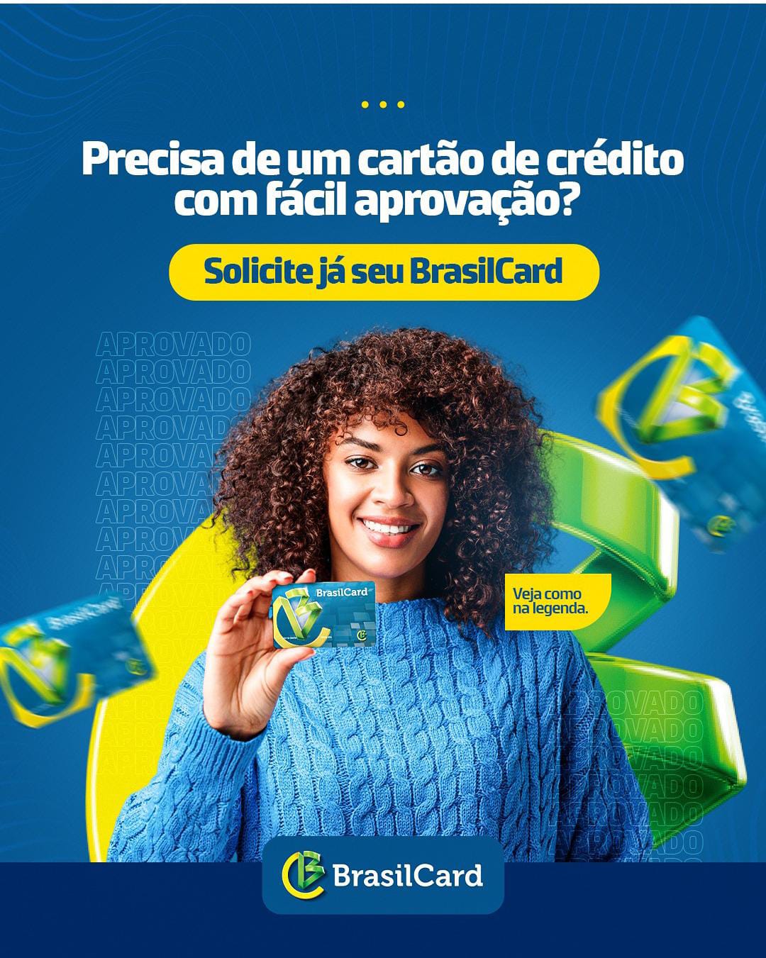 BrasilCard Cartão de Crédito com Rápida Aprovação, clique no link agora mesmo e peça o seu cartão, 45 dias para pagar!