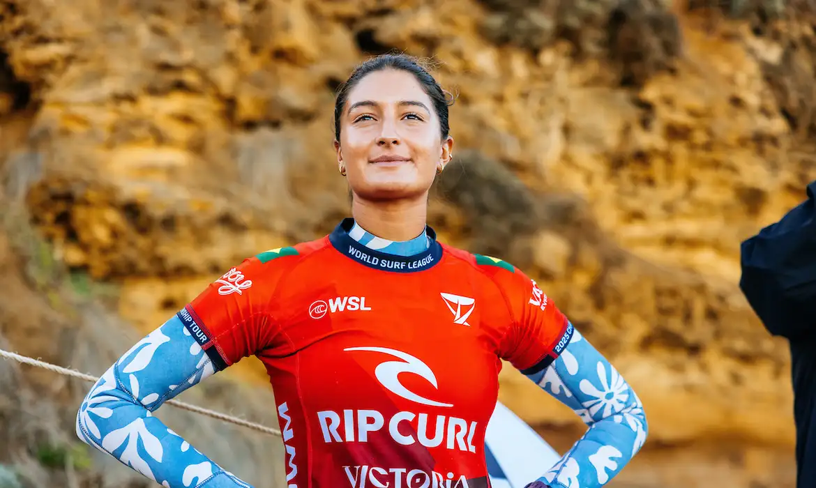 Surfe: Luana Silva é vice-campeã da etapa de Bells Beach