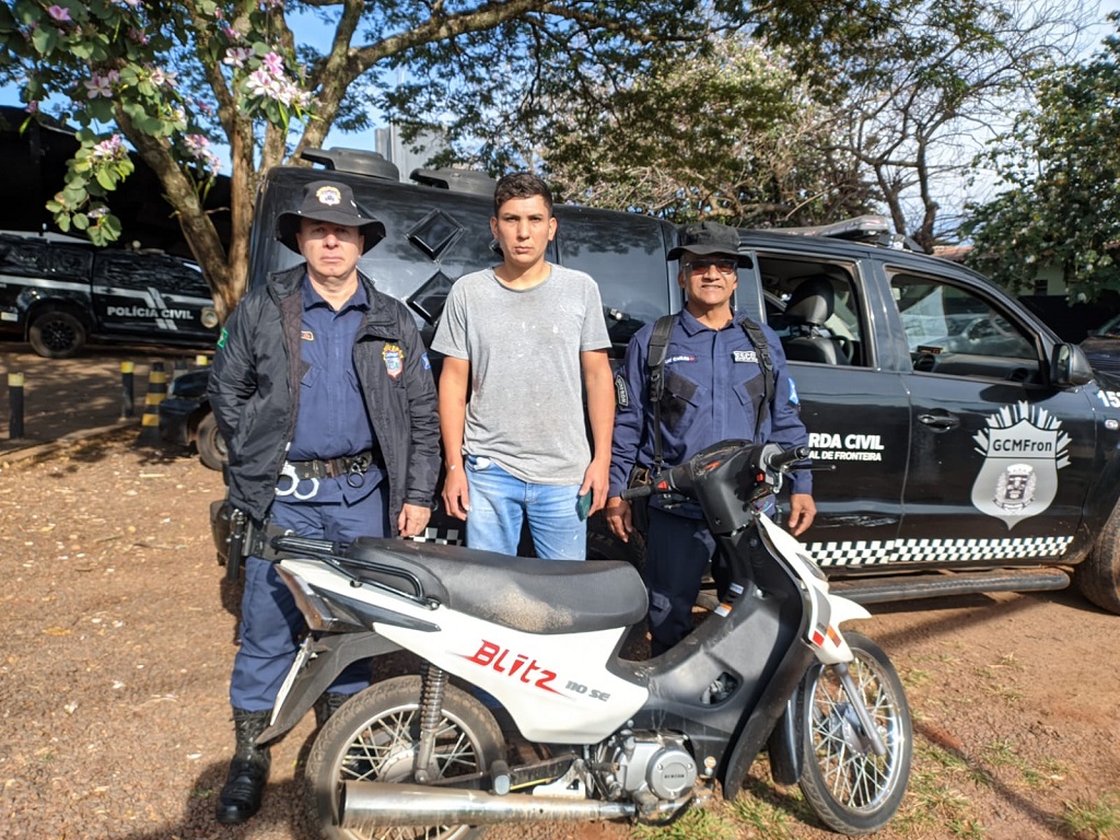 Guarda Civil Municipal recupera motocicleta e devolve para o proprietário