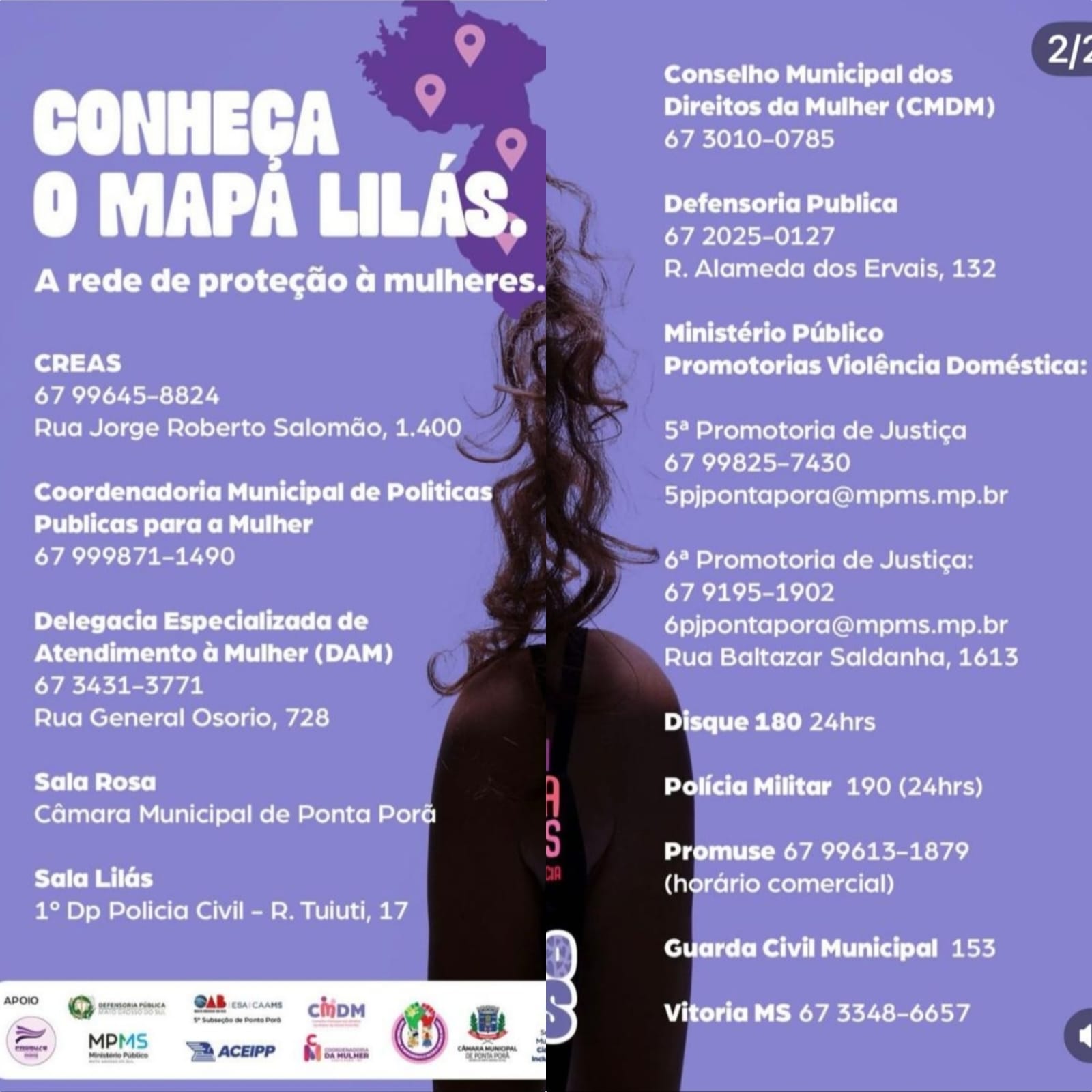 Câmara de Ponta Porã integra a Rede de Proteção às Mulheres